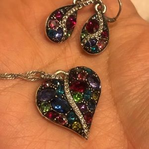 Brighton Heart Necklace Eatings Set